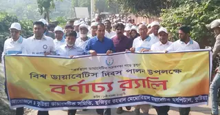 কুষ্টিয়ায় বিশ্ব ডায়াবেটিস দিবস উদযাপন